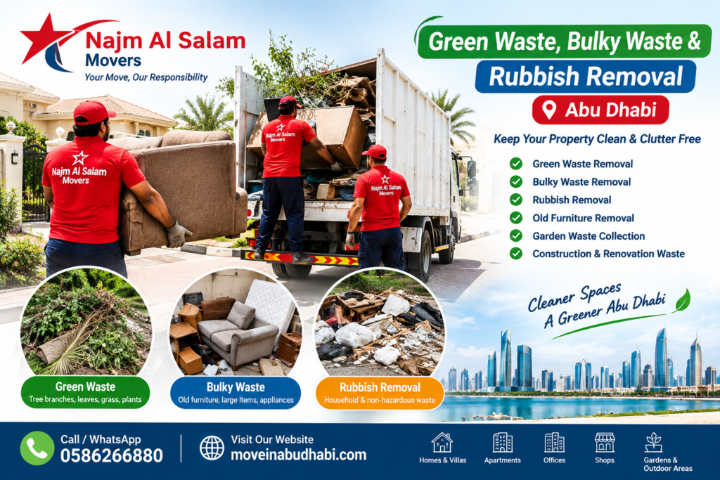 Green Waste, Bulky Waste & Rubbish Removal Abu Dhabi Green Waste, Bulky Waste & Rubbish Removal Abu Dhabi